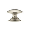 Richelieu Hardware 1 1/4 in (32 mm) Brushed Nickel Traditional Cabinet Knob BP80980195