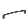 Richelieu Hardware 7 9/16-inch (192 mm) Center to Center Matte Black Contemporary Cabinet Pull BP8189192900