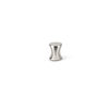 Richelieu Hardware 1 3/16 in (30 mm) x 7/8 in (22 mm) Brushed Nickel Contemporary Cabinet Knob BP8287130195