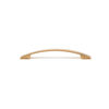 Richelieu Hardware 6 5/16 in (160 mm) Center-to-Center Aurum Brushed Gold Contemporary Cabinet Pull BP83235160158