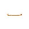Richelieu Hardware 5 1/16-inch (128 mm) Center to Center Aurum Brushed Gold Transitional Cabinet Pull BP8650128158