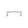 Richelieu Hardware 3 3/4-inch (96 mm) Center to Center Brushed Nickel Transitional Cabinet Pull BP867596195