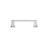Richelieu Hardware 3 3/4-inch (96 mm) Center to Center Chrome Traditional Cabinet Pull BP869596140