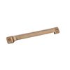 Richelieu Hardware 7 9/16 in (192 mm) Center-to-Center Champagne Bronze Transitional Cabinet Pull BP8716192CHBRZ
