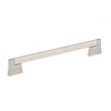 Richelieu Hardware 10-1/16 in. (256 mm) Center-to-Center Brushed Nickel Contemporary Drawer Pull BP8727256195