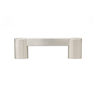 Richelieu Hardware 3-3/4 in. (96 mm) Center-to-Center Brushed Nickel Contemporary Drawer Pull BP872896195