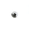 Richelieu Hardware 1 9/16 in (40 mm) Clear, Crystal, Chrome Contemporary Metal, Crystal Cabinet Knob BP87374014011