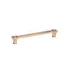 Richelieu Hardware 7-9/16 in. (192 mm) Center-to-Center Champagne Bronze Transitional Drawer Pull BP8822192CHBRZ