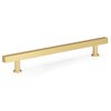 Richelieu Hardware 7 9/16-inch (192 mm) Center to Center Royal Gold Contemporary Cabinet Pull BP8864192162