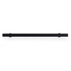 Richelieu Hardware 7 9/16-inch (192 mm) Center to Center Matte Black Contemporary Cabinet Pull BP8864192900