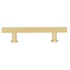 Richelieu Hardware 3 3/4-inch (96 mm) Center to Center Royal Gold Contemporary Cabinet Pull BP886496162