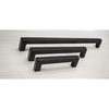 Richelieu Hardware Sheffield 7 9/16 in (192 mm) Center-to-Center Matte Black Traditional Cabinet Pull BP9466192900