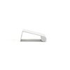 Richelieu Hardware 7 9/16-inch (192 mm) Center to Center White Contemporary Edge Pull BP969619230