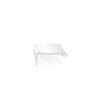 Richelieu Hardware 3-1/8 in. (80 mm) Center-to-Center White Contemporary Edge Pull BP98988030