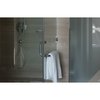 Richelieu 6inch 152 mm x 24inch 610 mm Handle and Towel Bar Combo for Glass Door, Satin Brass SDCRD0750624160