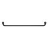 Richelieu 24inch 610 mm Center to Center Round Towel Bar for Glass Door, Matte Black SDTRDS07524900