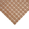 Goodyear Goodyear Coin-Pattern Rubber Flooring -- 3.5mm x 36" x 8ft - Brown 03-273-36-BN-08