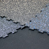 Goodyear Goodyear "ReUz" Rubber Tiles -- 6mm x 20" x 20" - Blue/White Speckle - 32 Tiles (8 x 4 Packs) 03-274-BW-32