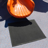 Rubber-Cal Playground Slide Landing Mat - 31 in x 35 in 04-R277-3531