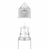 Tricorbraun 60 Ml Pet Cylinder Clear, Round, Special , Nozzle, Natural Crc/Te Cap With Breakaway Band 137657