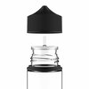 Tricorbraun 100 Ml Pet Cylinder Clear, Round, Special , Nozzle, Opaque Black Crc/Te Cap 137682
