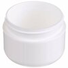 Tricorbraun 1 Oz P/P Out P/P In Double Wall Jar White, Round, 53-400, Round Base 020670