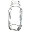 Tricorbraun 2 oz Clear Glass French Square Bottle- 28-400 Neck Finish 011528