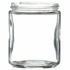 Tricorbraun 8 Oz Glass Jar, Round, Flint, 70-400 Straight Sided Cream 052093