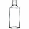 Tricorbraun 50 Ml Glass Boston Round, Round, Flint, 18Mm Spec Finish Euro Dropper Bottle 600122