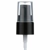 Tricorbraun 20-410 P/P Lotion Pump Black Clear Hood, 4 Inch Dip Tube Treatment 600257