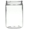 Tricorbraun 25 oz Clear PET Plastic Straight Sided Jar 89-400 Neck Finish 049501