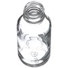 Tricorbraun 1 oz Clear Glass Boston Round Bottle- 20-400 Neck Finish 011260