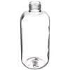 Tricorbraun 8 oz Clear PET Plastic Boston Round Bottle- 24-410 Neck Finish 024883