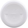 Tricorbraun 8 oz White HDPE Plastic Round Jar- 70-400 Neck Finish 026007