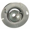 Raco Electrical Box Cover, Octagon, [Delete] Gang, Round, Galvanized Steel, Square with Pipe 894KH