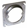 Raco Fixture Cover, Ring Accessory, 1 Gangs, Galvanized steel, Square Box 759