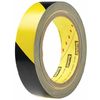 3M Marking Tape, 4In W, 108 ft. L, Black, PK8 03118