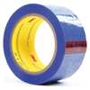 3M Film Tape, Polyester, Blue, 2In x 72Yd, PK24 8901