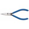 Klein Tools 4 13/16 in D321 Needle Nose Plier Plastic Dipped Handle D321-41/2C