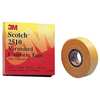 3M Electrical Tape, 7 mil, 2"x 108 ft., Yellow, PK16 2510-2X36YD