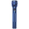 Maglite Blue No Led Industrial Handheld Flashlight, Alkaline D, 168 lm TT3D116K