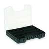 Westward Compartment Box with 9 compartments, Plastic, 2 7/32 in H x 13-1/2 in W 2HFR6