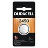 Duracell Lithium Coin Cell Battery, 2450, 3V DL2450BPK