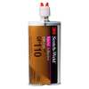 3M Hot Melt Adhesive, DP110 Series, Amber, Dual-Cartridge, 12 PK, 1:01 Mix Ratio 110