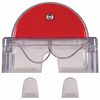 Safety Technology International Pull Statioin Guard, Polycarbonate, Surface Mount, Clear, 5 3/16 in Depth, 6 13/16 in Width STI-1230