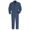Vf Imagewear Coverall, Chest 42In., Navy CT10NV RG 42