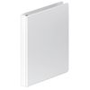 Zoro Select 1/2" Round Binder, Heavy Duty, White W363-13WPP1