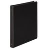 Wilson Jones 1/2" Round Ring Basic Binder, Black W368-13NBPP