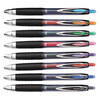 Uni-Ball Retractable Gel Pen Set, Medium 0.7 mm, Assorted PK8 40110