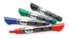 Quartet Dry Erase Marker Set, Chisel Tip, Assorted, PK4 5001MA